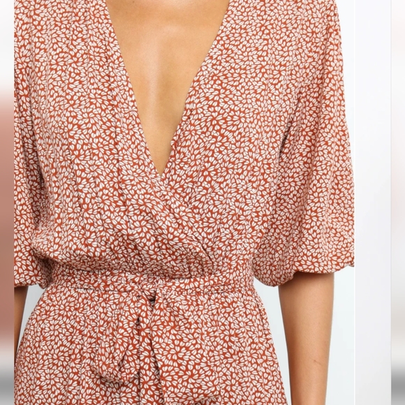 Petal & Pup Hadyn Dress in Rust - Picture 5 of 11